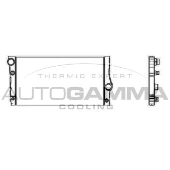 Radiateur, refroidissement du moteur AUTOGAMMA OEM 7570097