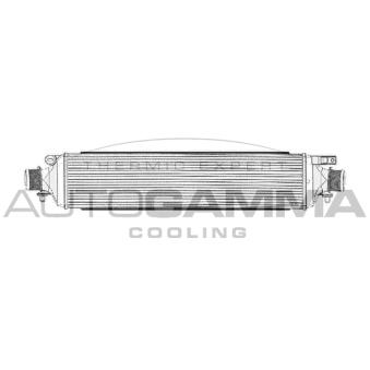 Intercooler, échangeur AUTOGAMMA OEM 51833106