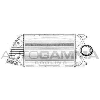 Intercooler, échangeur AUTOGAMMA [105379]