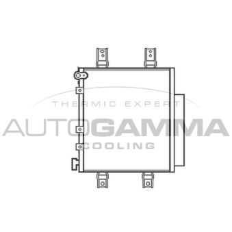 Condenseur, climatisation AUTOGAMMA OEM 88450b2010