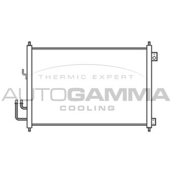Condenseur, climatisation AUTOGAMMA OEM 92100JG000 Condenseur, climatisation AUTOGAMMA OEM 92100JG000