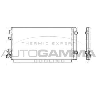 Condenseur, climatisation AUTOGAMMA 105465