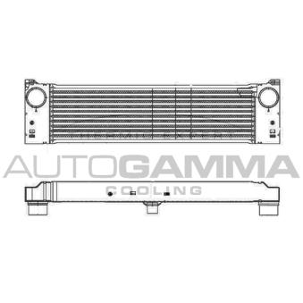 Intercooler, échangeur AUTOGAMMA OEM 6395010801