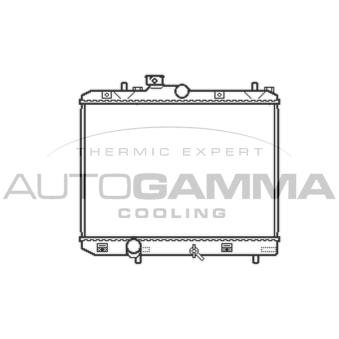 Radiateur, refroidissement du moteur AUTOGAMMA 105493