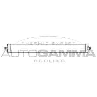 Radiateur d'huile AUTOGAMMA OEM 6395010501 Radiateur d'huile AUTOGAMMA OEM 6395010501