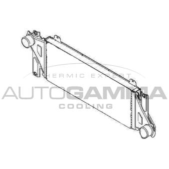 Intercooler, échangeur AUTOGAMMA OEM 9015011001