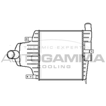 Intercooler, échangeur AUTOGAMMA 105502