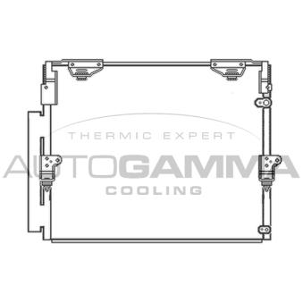 Condenseur, climatisation AUTOGAMMA OEM 8846060400