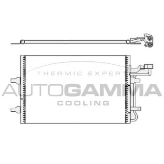 Condenseur, climatisation AUTOGAMMA OEM 31356000 Condenseur, climatisation AUTOGAMMA OEM 31356000