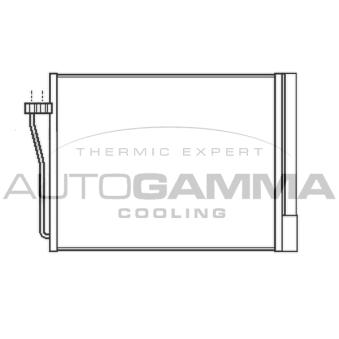 Condenseur, climatisation AUTOGAMMA OEM 64509255984