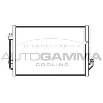 Condenseur, climatisation AUTOGAMMA OEM 921101AA0A