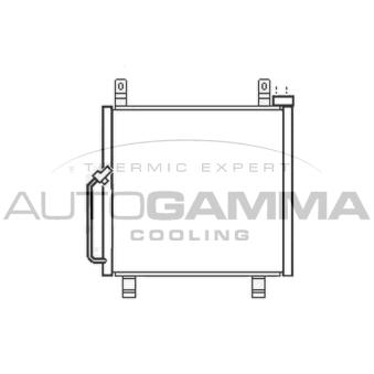 Condenseur, climatisation AUTOGAMMA [105551]