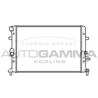 Radiateur, refroidissement du moteur AUTOGAMMA OEM 1K0121251CL
