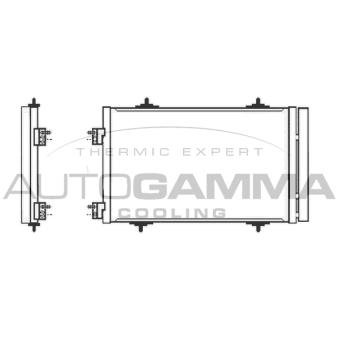 Condenseur, climatisation AUTOGAMMA OEM 6455JC