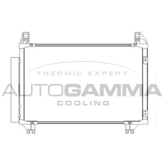 Condenseur, climatisation AUTOGAMMA OEM 8846052130 Condenseur, climatisation AUTOGAMMA OEM 8846052130