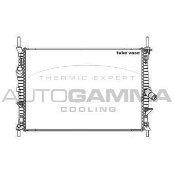 Radiateur, refroidissement du moteur AUTOGAMMA OEM 1494933 Radiateur, refroidissement du moteur AUTOGAMMA OEM 1494933
