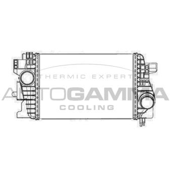 Intercooler, échangeur AUTOGAMMA 105631