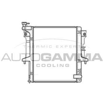 Radiateur, refroidissement du moteur AUTOGAMMA OEM 1350A182 Radiateur, refroidissement du moteur AUTOGAMMA OEM 1350A182