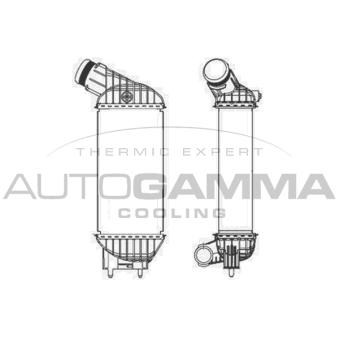 Intercooler, échangeur AUTOGAMMA 105677