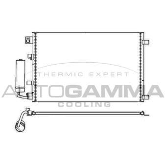 Condenseur, climatisation AUTOGAMMA OEM 92100JD00A Condenseur, climatisation AUTOGAMMA OEM 92100JD00A