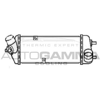 Intercooler, échangeur AUTOGAMMA 105740
