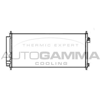 Condenseur, climatisation AUTOGAMMA OEM 80110TM8A01