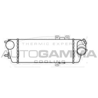 Intercooler, échangeur AUTOGAMMA 105868