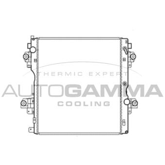 Radiateur, refroidissement du moteur AUTOGAMMA OEM 1640030300