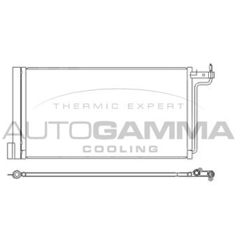 Condenseur, climatisation AUTOGAMMA OEM 1769313