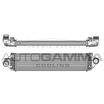 Intercooler, échangeur AUTOGAMMA OEM BV619L440BD