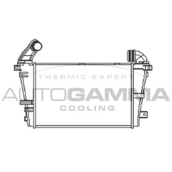 Intercooler, échangeur AUTOGAMMA 105940