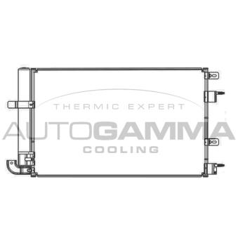 Condenseur, climatisation AUTOGAMMA 105942