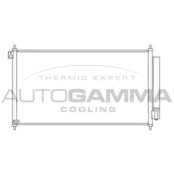 Condenseur, climatisation AUTOGAMMA OEM 80110TR0A01 Condenseur, climatisation AUTOGAMMA OEM 80110TR0A01