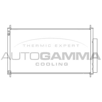 Condenseur, climatisation AUTOGAMMA OEM 80110ts4t01