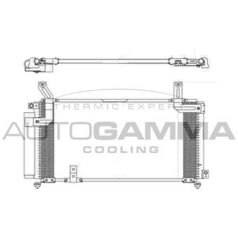Condenseur, climatisation AUTOGAMMA OEM 9531054G01