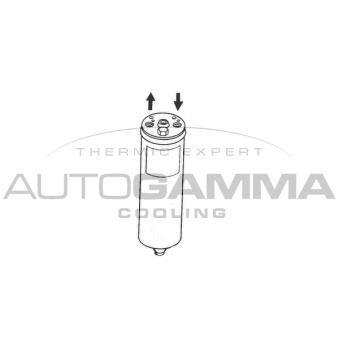 Filtre déshydratant, climatisation AUTOGAMMA 106039