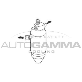 Filtre déshydratant, climatisation AUTOGAMMA 106139