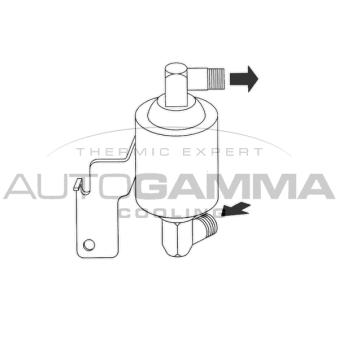 Filtre déshydratant, climatisation AUTOGAMMA 106143