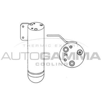 Filtre déshydratant, climatisation AUTOGAMMA 106206