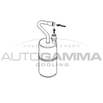Filtre déshydratant, climatisation AUTOGAMMA 106328