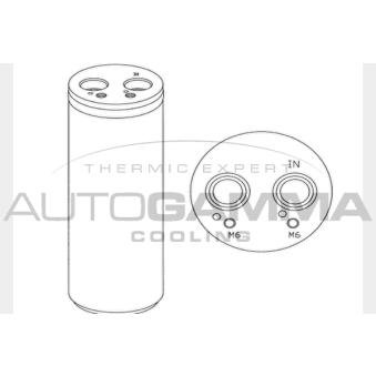 Filtre déshydratant, climatisation AUTOGAMMA 106400
