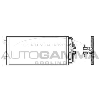 Condenseur, climatisation AUTOGAMMA OEM 1850052