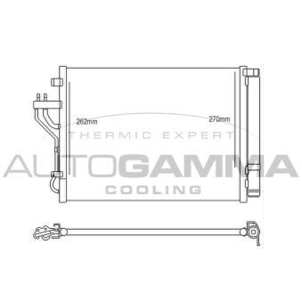 Condenseur, climatisation AUTOGAMMA OEM 976062Y001 Condenseur, climatisation AUTOGAMMA OEM 976062Y001