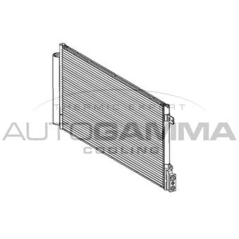 Condenseur, climatisation AUTOGAMMA 107152