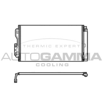 Condenseur, climatisation AUTOGAMMA 107157