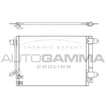 Condenseur, climatisation AUTOGAMMA OEM 5C0820411F