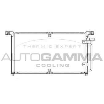 Condenseur, climatisation AUTOGAMMA 107174 Condenseur, climatisation AUTOGAMMA 107174