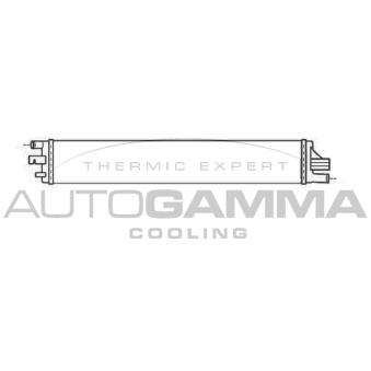Radiateur, refroidissement du moteur AUTOGAMMA OEM 4421154