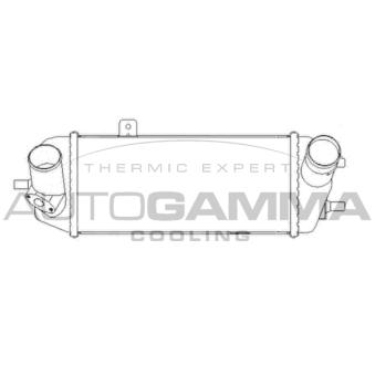 Intercooler, échangeur AUTOGAMMA 107314