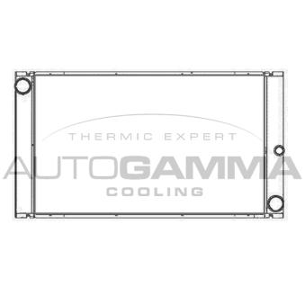 Radiateur, refroidissement du moteur AUTOGAMMA OEM 17117795138